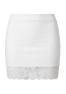 Jupe courte blanche Marina