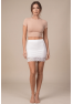 Jupe courte blanche Marina