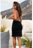 Jupe longue noire Catalina