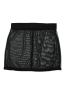 Jupe noire en résille transparente Maya