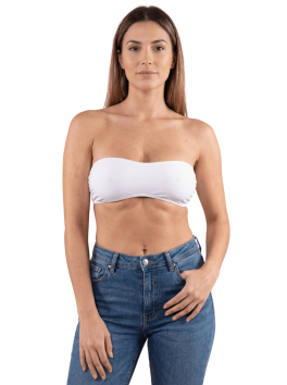 Bandeau de poitrine blanc