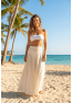 Bandeau de poitrine blanc