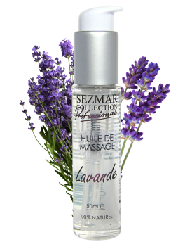 Huile de massage professionnelle Lavande 100% naturelle 50 ml 