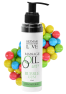 Huile de massage comestible bubble gum 100ml 100% naturelle 