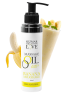 Huile de massage comestible milkshake banane 100ml 100% naturelle 