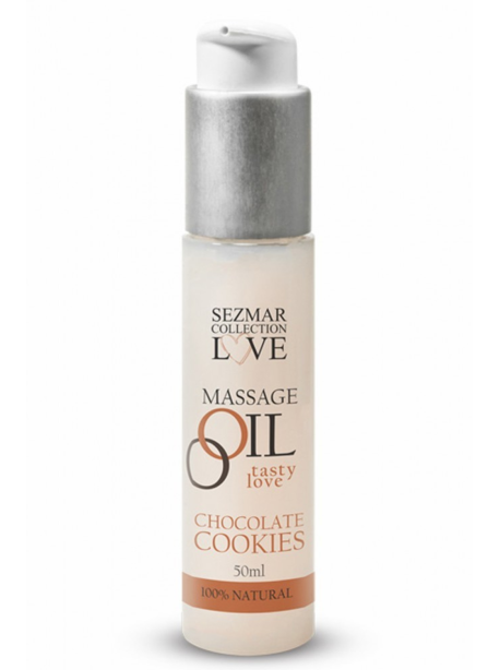 Huile de massage comestible cookie chocolat 50ml 