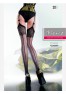 Edvige Stockings - Black and Red