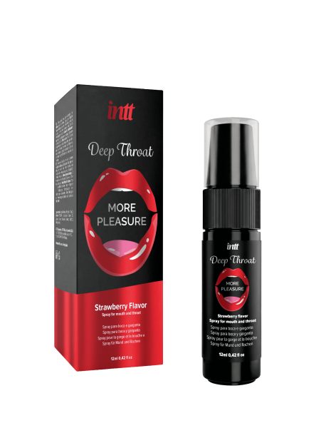 Deep Throat Strawberry - Spray for mouth and throat