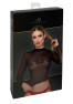 F389 Top transparent noir