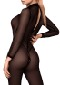 F387 Black Catsuit