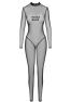 F387 Black Catsuit