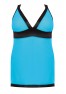 Nuisette turquoise transparente pour un soir d'été fournisseur Anais apparel Lingerie femme ronde