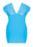 Nuisette bleue turquoise Ofeely femme ronde XXL collection lingerie femme Anais apparel