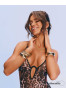 Addia crotchless teddy