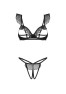Carrola crotchless lingerie set