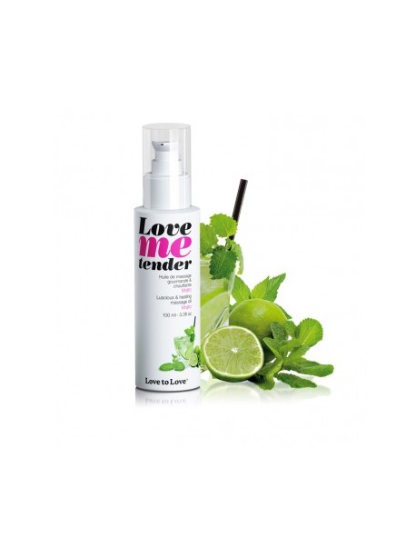 Love to Love huile de massage Mojito 100ML