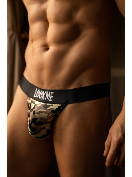 Slip imprimé camouflage argenté ARMY 