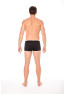Mini-Pants noir échancré avec zip 