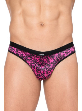 String imprimé rose et noir New Look 