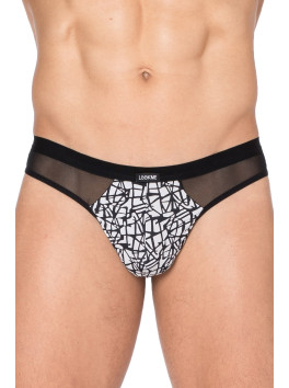 String imprimé noir et blanc New Look 