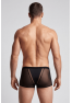 Boxer noir semi opaque