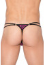 Mini string imprimé rose et noir New Look 