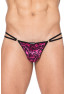 Mini string imprimé rose et noir New Look 