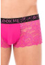 Boxer magenta en dentelle délicate 