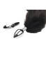Plug interchangeable aluminium avec queue noire souple 