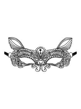 Masque souple dentelle 