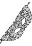 Masque souple dentelle 