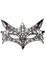 Masque souple dentelle noire 
