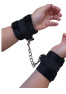 Menottes ajustable noires