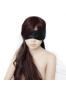 Bandeau noir satinée 
