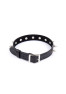 Collier réglable avec rivets en métal 