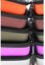 Boite de rangement coquée couleur orange 