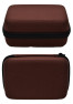 Boite de rangement coquée couleur marron 