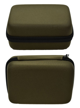 Boite de rangement coquée couleur kaki 
