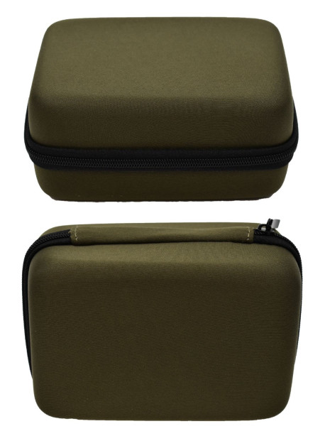 Boite de rangement coquée couleur kaki 