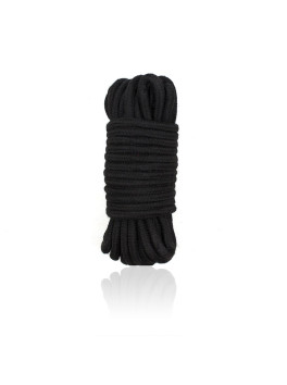 Corde bondage noir 10 mètres 