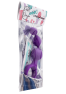 Chapelet anal 3 boules violet silicone 15 cm Pocket Pleasure 1 dosette lubrifiant