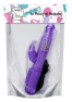 Vibromasseur Rabbit Violet Rotation Vibration 36 Modes 1 dosette de lubrifiant — Pocket Pleasure