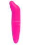 Vibromasseur Tête Incurvée Rose 1 dosette de lubrifiant — Pocket Pleasure
