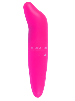 Vibromasseur Tête Incurvée Rose 1 dosette de lubrifiant — Pocket Pleasure