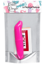 Vibromasseur Tête Incurvée Rose 1 dosette de lubrifiant — Pocket Pleasure