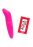 Vibromasseur Tête Incurvée Rose 1 dosette de lubrifiant — Pocket Pleasure