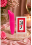 Vibromasseur Tête Incurvée Rose 1 dosette de lubrifiant — Pocket Pleasure