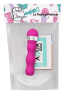 Mini Vibromasseur rose ondulés Pocket Pleasure 1 dosette de lubrifiant