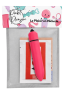 Mini Vibromasseur Bullet Rose 10 Vitesses 1 dosette de lubrifiant — Pocket Pleasure