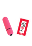Mini Vibromasseur Bullet Rose 1 dosette lubrifiant — Pocket Pleasure